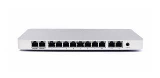 MX68 Cisco Meraki MX68 2 x GbE RJ45 WAN port, 10 x GbE RJ45 LAN port (2 x PoE+)