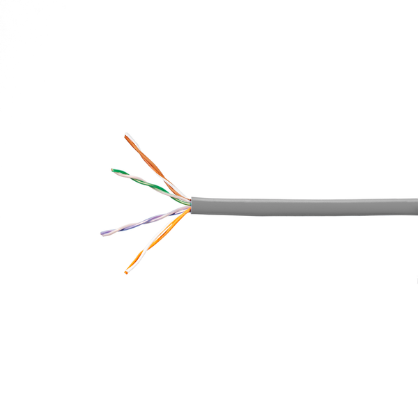 874038814/10 | CS27P GRY C5E 4/24 U / UTP CPK 1KFT