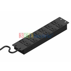 THANH NGUỒN PDU 12 Ổ CẮM 3 CHẤU CHUẨN ĐA DỤNG, CÁP NGUỒN 03M