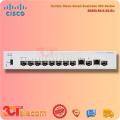 Switch Cisco CBS350-8S-E-2G-EU: 8 Port Gigabit SFP, 2 Gigabit copper/SFP combo ports