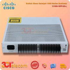 Switch Cisco C1000-16FP-2G-L: 16 x 10/100/1000 Ethernet PoE+ ports and 240W PoE budget, 2x 1G SFP uplinks