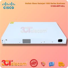 Switch Cisco C1000-48FP-4G-L  48x 10/100/1000 Ethernet PoE+ ports and 740W PoE budget, 4x 1G SFP uplinks