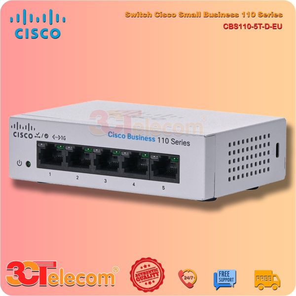 CBS110-5T-D-EU: switch cisco 5 Port 10/100/1000 Mbps