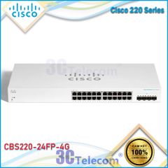 Switch Cisco Business CBS220-24FP-4G Smart Switch PoE 382w