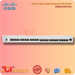Switch Cisco CBS350-24XTS-EU: 12 x 10 Gigabit copper ports, 12 x 10 Gigabit SFP+ (dedicated), 1 x GE management port