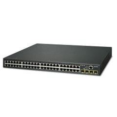 Switch Planet 44 port 10/100/1000 layer 2 - GS-5220-44S4C with 4 port gigabit TP/SFP