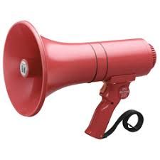 ER-1215S - Megaphone Cầm Tay TOA 15W có Còi Báo Động