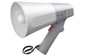 ER-520W - Megaphone Cầm Tay TOA công suất 10W có còi Báo Hú