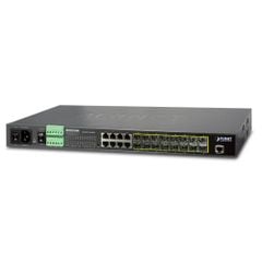 GS-5220-16T2XV: switch planet L2+ 16-Port 10/100/1000T + 2-Port 10G SFP+ Managed Switch with LCD touch screen