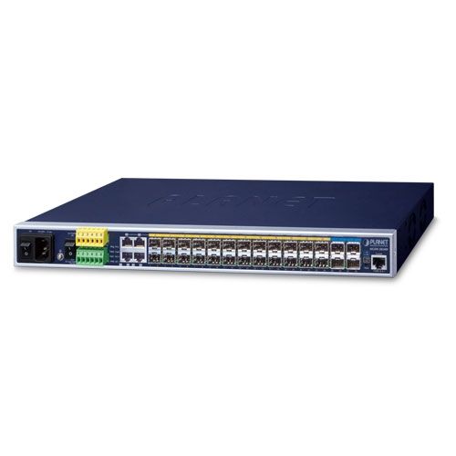 Switch Planet MGSW-28240F: 24x1G SFP, 4x10G SFP+, 4x1G RJ45 (Layer 3)