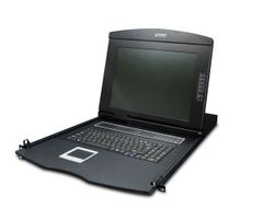 Planet 17 inch 8-Port Combo VGA LCD KVM Switch KVM-210-08M