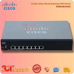 Switch Cisco SF350 08 K9 EU: 8 Port 10/100 Mbps