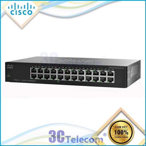 SF95-24: switch cisco 24 Port 10/100 BASE-TX (Rack 19inch)