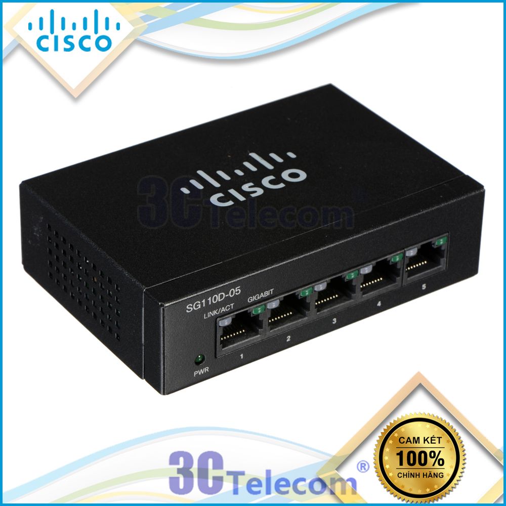SG110D-05: switch cisco 5 Port 10/100/1000 Mbps Desktop