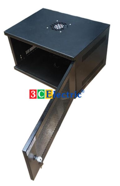 TỦ RACK TREO TƯỜNG 6U D400 CÁNH LƯỚI