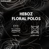 Áo polo nam Heboz floral 2M - 00002354
