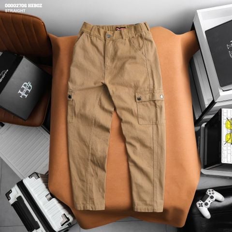 Quần kaki nam Heboz cargo straight 3M - 00002706