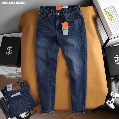 Quần jean nam Heboz basic dáng slim 072 - 00002366