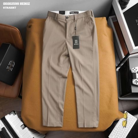 Quần tây nam Heboz dáng suông basic 3M - 00002599