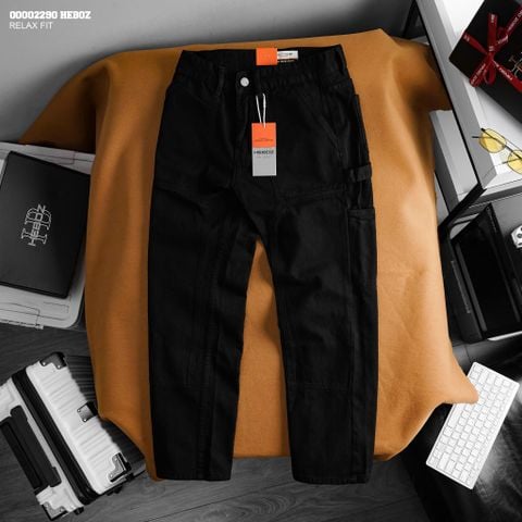 Quần jean nam Heboz carpenter có túi 2M - 00002290