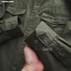 Áo sơ mi nam Heboz kaki classic pocket 4M - 00002216