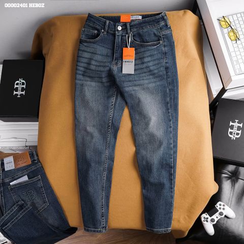 Quần jean nam Heboz dáng slim 78 - 00002401
