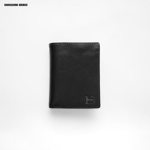 Ví da nam Heboz dáng đứng đen 01 - 00002096