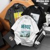 Áo thun nam Heboz print vintage 3M - 00002644
