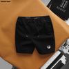 Quần short nam Heboz kaki thêu Bear 3M - 00002153