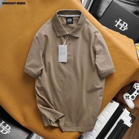 Áo polo nam Heboz basic 4 chiều 5M - 00002407