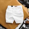 Quần short nam Heboz kaki cạp thun ẩn 3M - 00002444