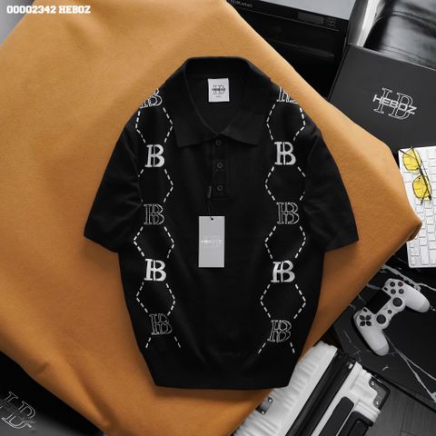 Áo polo nam Heboz dệt kim mono 3M - 00002342