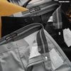 Quần tây nam Heboz dáng slim basic cạp caro 3M - 00001981