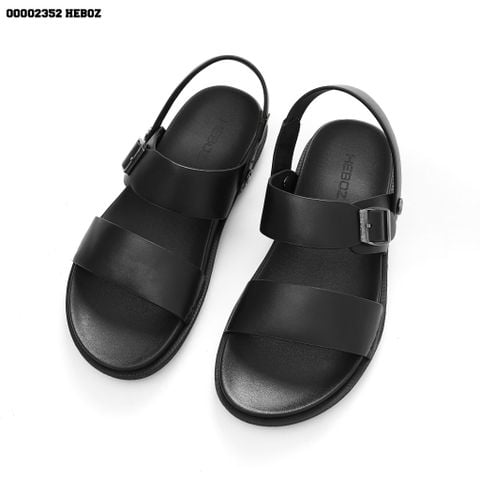 Giày sandal nam Heboz quai ngang khoá cài 3M - 00002352