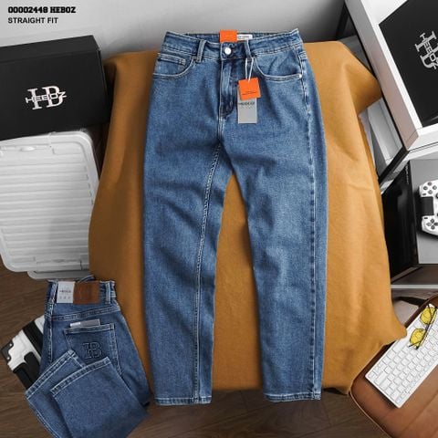 Quần jean nam Heboz dáng straight fit 091 - 00002448