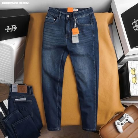 Quần jean nam Heboz basic dáng slim D112 - 00002528