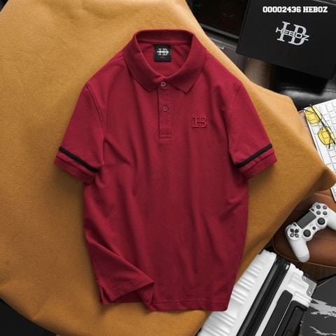 Áo polo nam Heboz viền tay 3M - 00002436