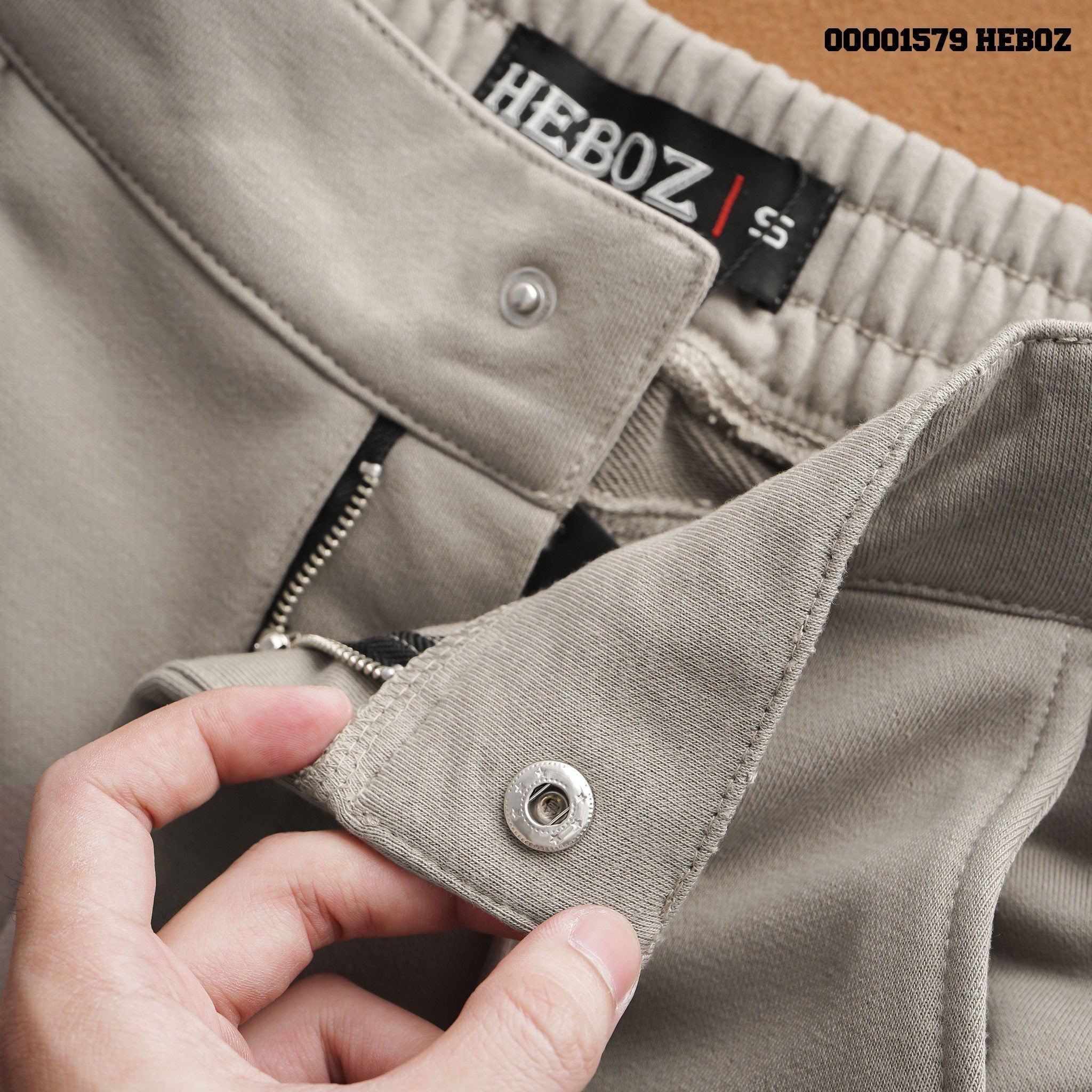 Quần short nỉ bermuda Heboz 3M - 00001579