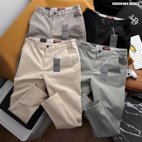 Quần kaki nam Heboz dáng slim fit 4M - 00002484