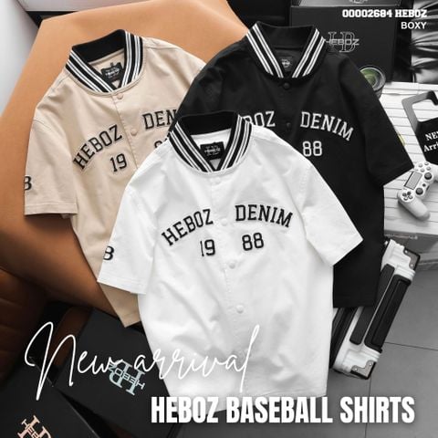 Áo sơ mi nam Heboz baseball 1988 3M - 00002684