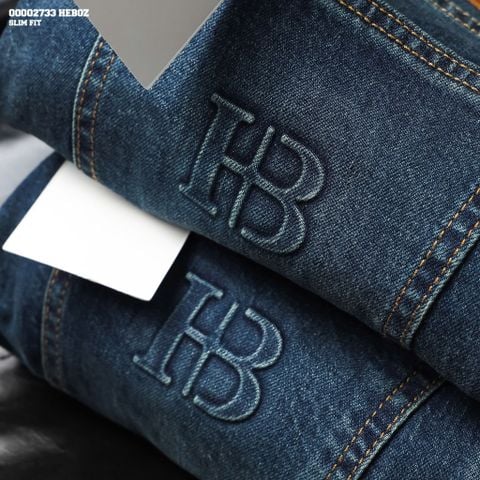 Quần jean nam Heboz dáng slim D036 - 00002733
