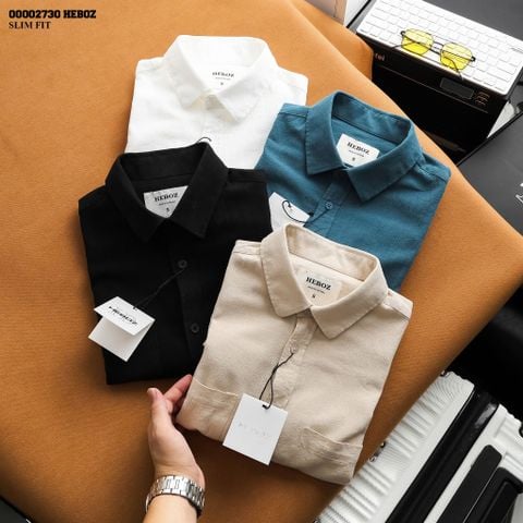 Áo sơ mi nam Heboz NT 2 túi 4M - 00002730