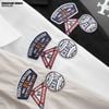 Áo sơ mi nam Heboz kaki NT sticker 3M - 00002485
