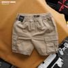 Quần short nam Heboz cargo kaki 3M - 00002297