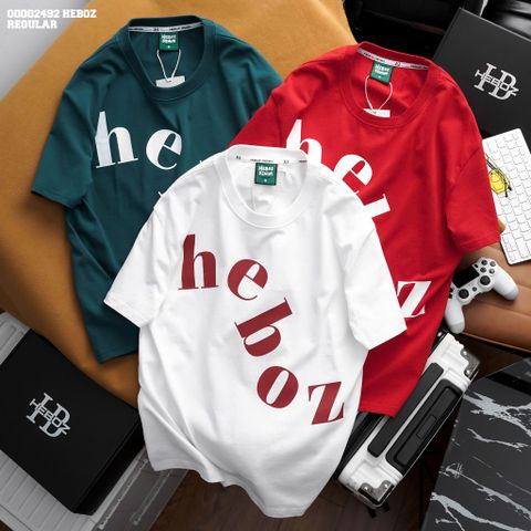 Áo thun nam Heboz print tilt 3M - 00002492