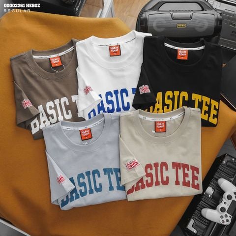 Áo thun nam Heboz basic tee 5M - 00002261