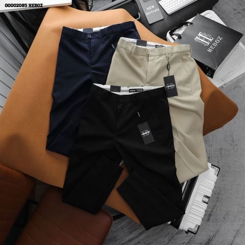 Quần tây basic slim cạp ẩn Heboz 3M - 00002085