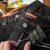 Quần jean nam Heboz dáng slim indigo đen 093 - 00002453