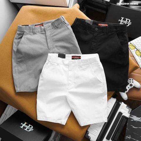 Quần short nam Heboz kaki cạp thun ẩn 3M - 00002444