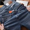 Quần jean nam Heboz dáng slim rách 086 - 00002430